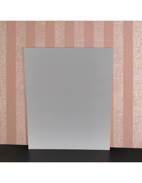 Espejo acrílico rectangular FixtureDisplays 20x16 pulgadas a prueba de roturas