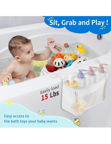 Organizador de Juguetes de Baño Cathyeen en Forma de Silla