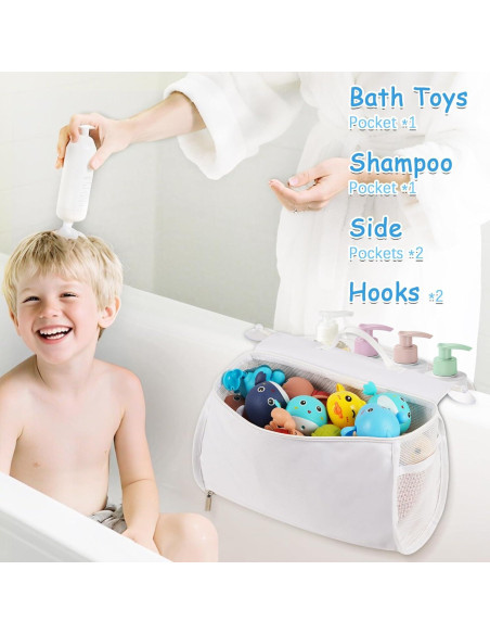 Organizador de Juguetes de Baño Cathyeen en Forma de Silla