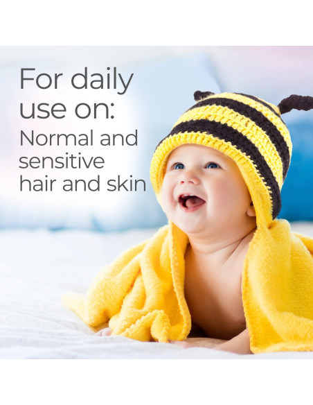 Champú Real Tio Nacho para Bebés 400 ml - Hipoalergénico, Sin Lagrimas