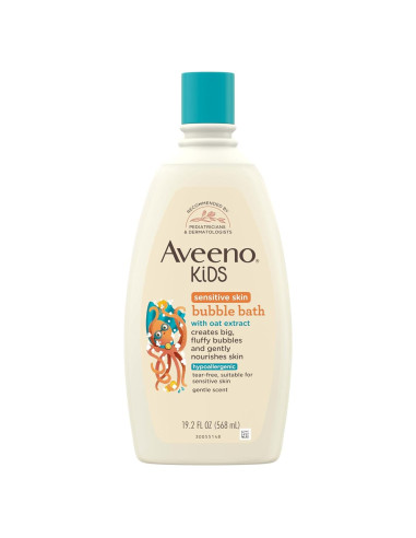 Baño de Burbujas Aveeno Kids 567 ml Piel Sensible Avena