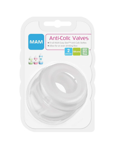 Reemplazo Válvula Anticólicos MAM Easy Start - Paquete de 2