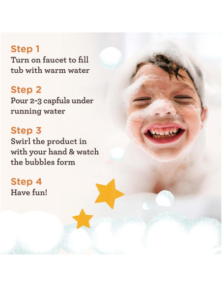 Baño de Burbujas Aveeno Kids 567 ml Piel Sensible Avena