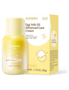 Crema Hidratante para Bebés RUNBEN 50g - Hidratación 48h