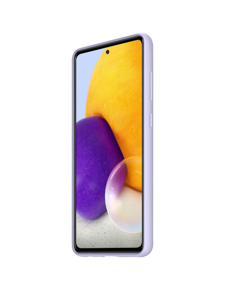 Funda de Silicona Original Samsung Galaxy A72 Violeta Funda de Silicona Original Samsung Galaxy A72 Violeta