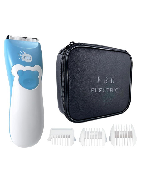 Cortadora de Cabello FBO G-1555 - Silenciosa, Impermeable, Recargable