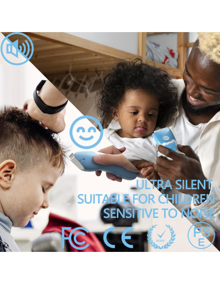 Cortadora de Cabello FBO G-1555 - Silenciosa, Impermeable, Recargable