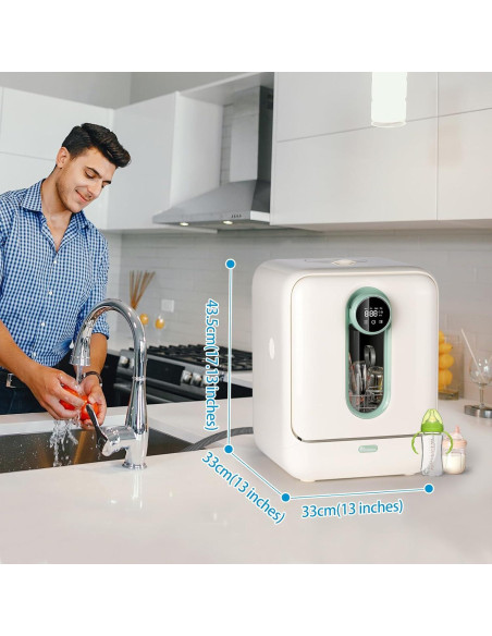 Lavadora de Biberones IAGREEA 3.2L con Secado y Esterilización Lavadora de Biberones IAGREEA 3.2L con Secado y Esterilización