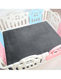 Alfombra de Juego BALAPET de Espuma Viscoelástica 187x127 cm Gris 2