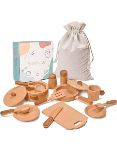 Caja Sensorial Montessori de Madera para Niños 36 meses+ 2
