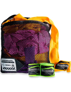 Bolsa de Lavado Sanabul para Vendajes de Boxeo - Grande, Negra 2