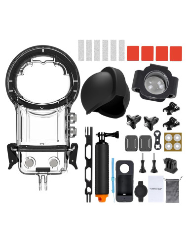 Kit de Accesorios para Insta360 X3 - Funda Impermeable y Más