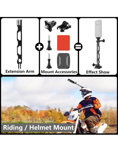 Kit de Accesorios para Insta360 X3 - Funda Impermeable y Más