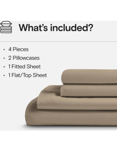 Juego de Sábanas DOZ SIJO Matrimonial 4 Piezas Viscosa Orgánica 2