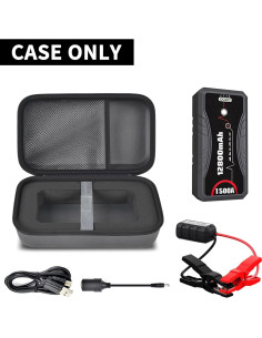 Funda Protectora ANKHOH para Arrancador de Coche 1500A 12800mAh 2