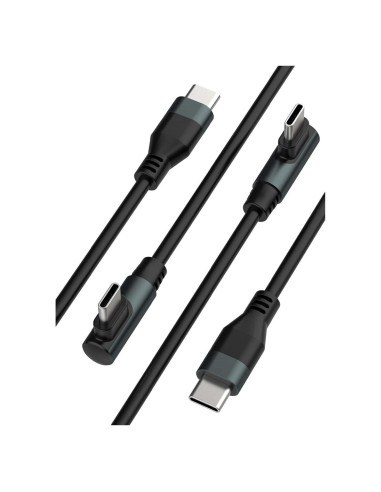 Cargador Tipo-C 2 Pack para Sonos Roam 2 - 1m Negro