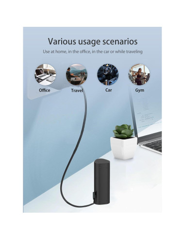 Cargador Tipo-C 2 Pack para Sonos Roam 2 - 1m Negro