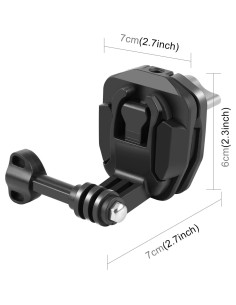 Soporte de Parabrisas PULUZ para Cámaras de Acción GoPro y DJI 2