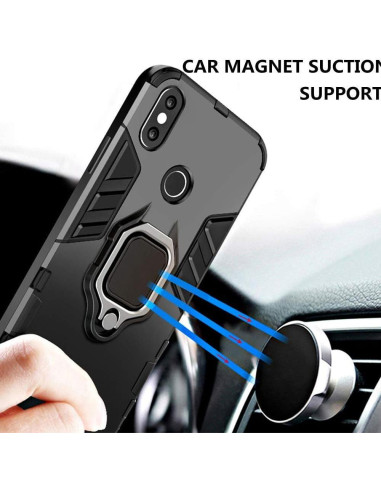 Funda Huawei P Smart Z / Y9 Prime 2019 Doble Capa con Soporte