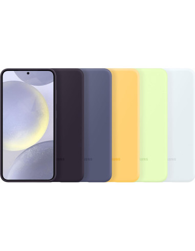 Funda de Silicona Oficial Samsung Galaxy S24+ Violeta