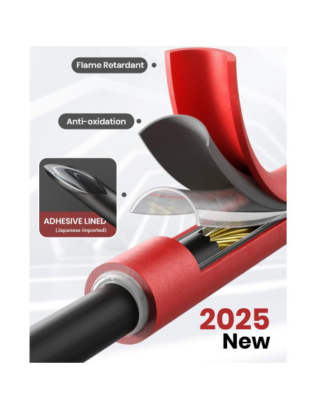 Kit de Tubos Termocontraíbles Eventronic 4:1 - 400 Pcs Adhesivo