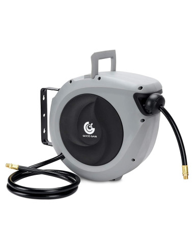 Carrete de Manguera de Aire G GOOD GAIN 15m 3/8" Automático