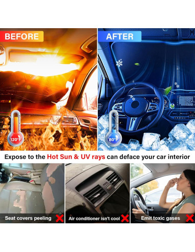 Visera Solar Plegable REMOCH para Toyota Camry 2025-2026