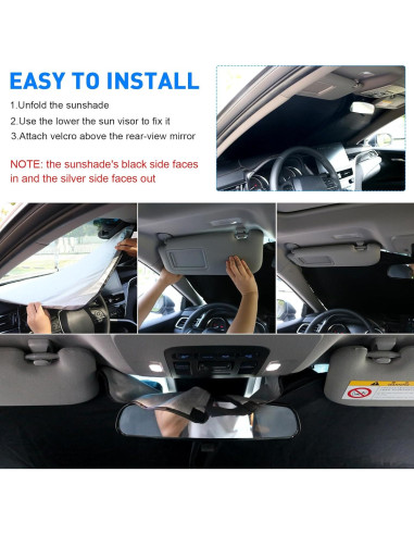 Visera Solar Plegable REMOCH para Toyota Camry 2025-2026