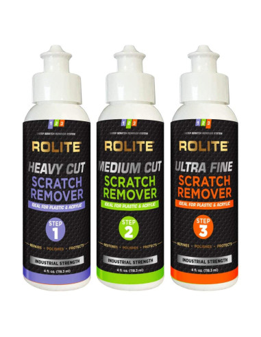 Rolite Removedor de Rayones 3 Pasos 113.4 g - Kit Detallado
