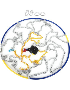 Cadenas de Nieve SCITOO HKN100 para Automóviles y SUV - Juego de 2 2