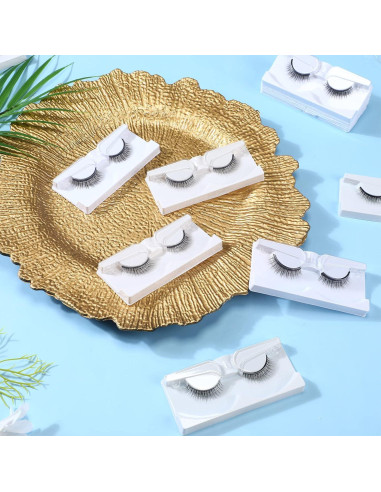 32 Pares de Pestañas Autoadhesivas Reutilizables Nuogo