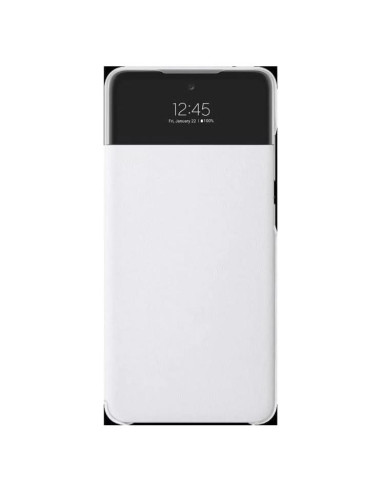 Funda Samsung Galaxy A52 5G S View Wallet - Blanca