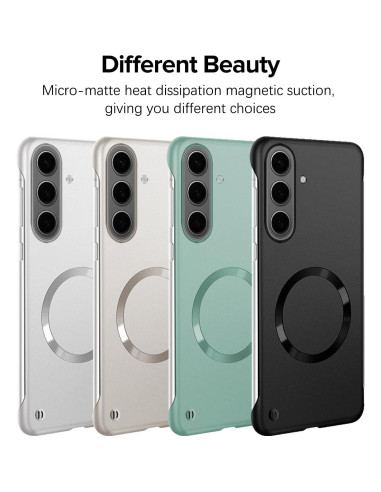 Funda Ultra Slim Hovisi para Samsung Galaxy S24 - Plata