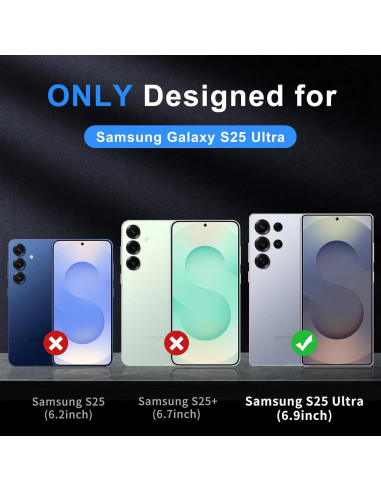 Funda protectora Teayoha para Samsung Galaxy S25 Ultra 5G verde