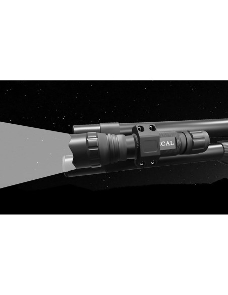 Abrazadera de Linterna de Escopeta Aluminio Táctico QD 12Ga