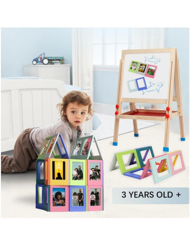 Marco de Foto Magnético Leonuliy para Instax Mini - 10 Piezas