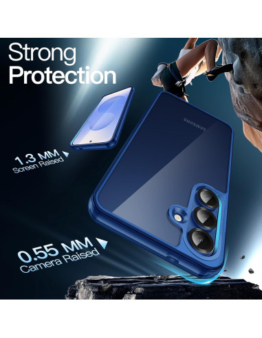 Funda JETech para Samsung Galaxy S25 5G Antigolpes Marino