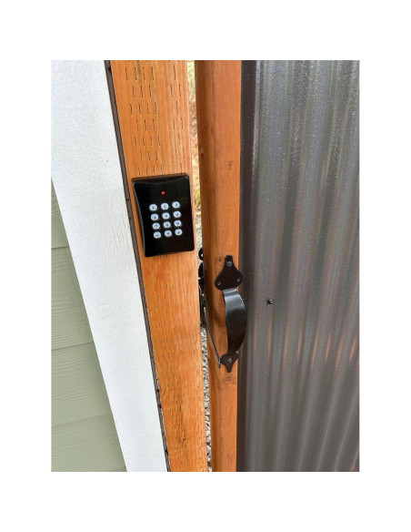 Teclado de Alarma Falsa Blue Charm con LED Rojo Parpadeante Teclado de Alarma Falsa Blue Charm con LED Rojo Parpadeante