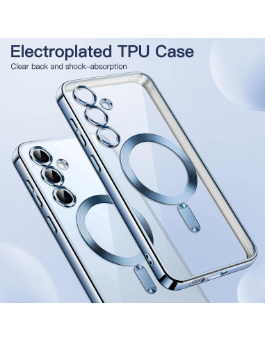 Funda Transparente JETech para Samsung Galaxy S24 FE - TPU Antigolpes