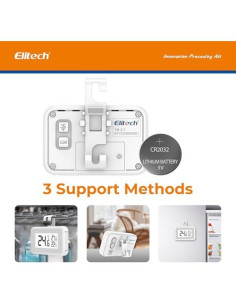 Termómetro Digital Bluetooth Elitech IPT-100S y TM-2T - Higrómetro 2