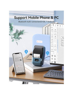 Impresora de Etiquetas NIIMBOT M2 Bluetooth 5.08 cm Térmica 2