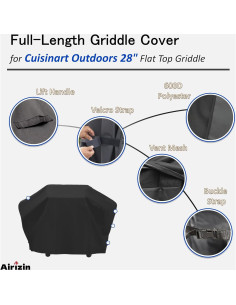 Funda para Parrilla Cuisinart 28" y 52" de Poliester 2