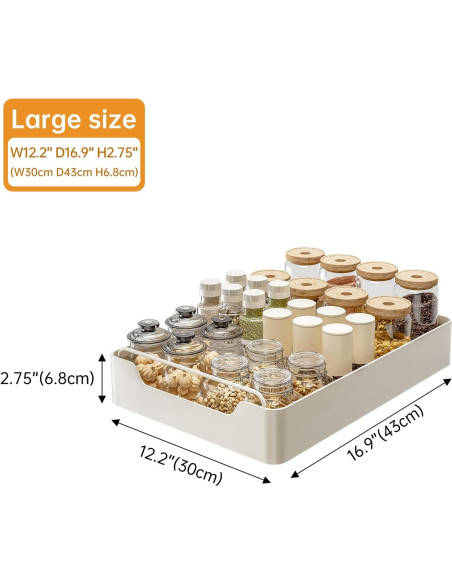Organizador Extraíble Weykings 31 cm para Gabinete Cocina