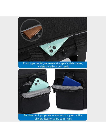 Bolsa de cámara Andoer impermeable 39x20x18cm para DSLR