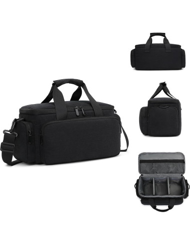 Bolsa de cámara Andoer impermeable 39x20x18cm para DSLR