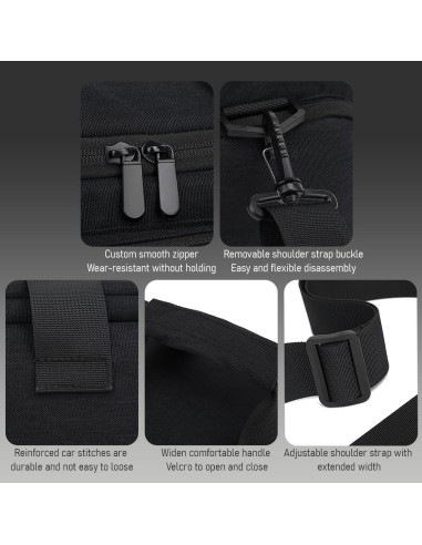 Bolsa de cámara Andoer impermeable 39x20x18cm para DSLR