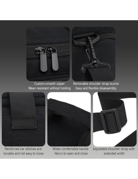 Bolsa de cámara Andoer impermeable 39x20x18cm para DSLR