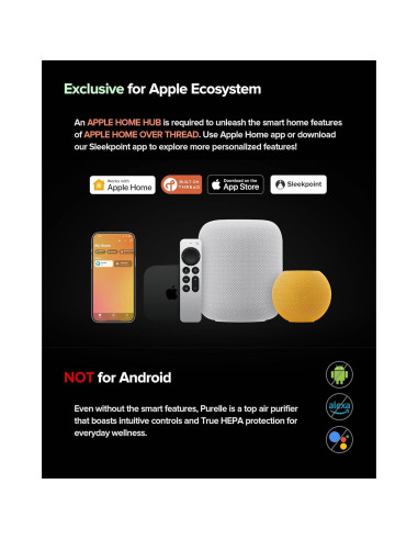 Purificador de Aire Inteligente Airversa AP2 H13 HEPA 1000 m