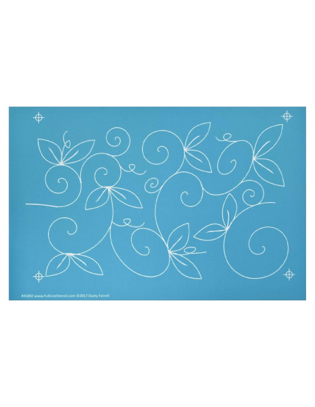 Plantilla de Jardín Caprichoso Hancy Creations 43x28 cm Plantilla de Jardín Caprichoso Hancy Creations 43x28 cm