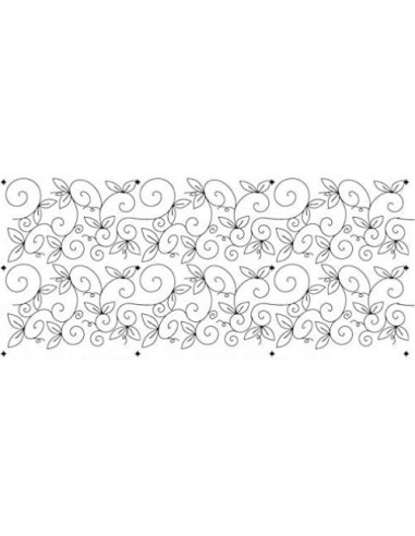 Plantilla de Jardín Caprichoso Hancy Creations 43x28 cm